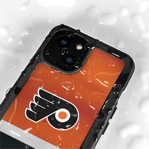 NHL Philadelphia Flyers Alternate Jersey iPhone 15 Plus Waterproof Case